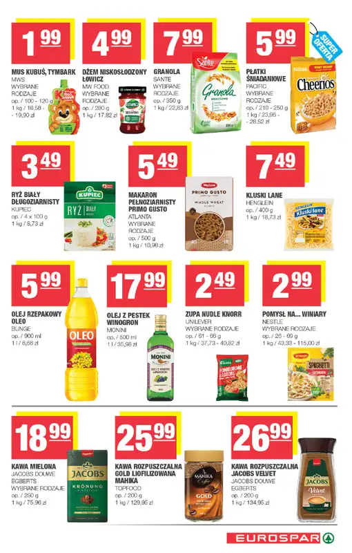 SPAR - gazetka promocyjna Gazetka Eurospar od środy 08.04 do niedzieli 19.04 - strona 11