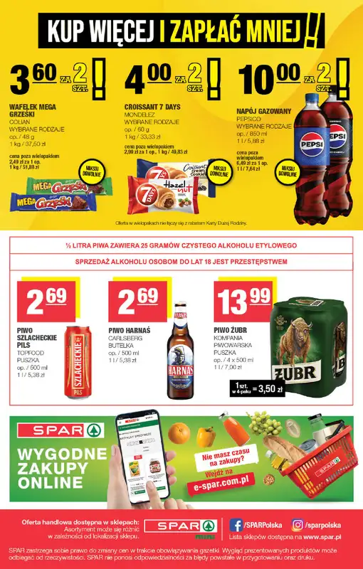 SPAR - gazetka promocyjna Gazetka Spar Mini od środy 08.04 do niedzieli 19.04 - strona 4