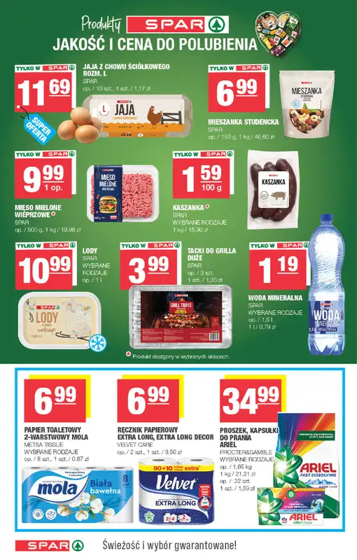 SPAR - gazetka promocyjna Gazetka Spar od środy 08.04 do niedzieli 19.04 - strona 6