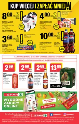 SPAR - gazetka promocyjna Gazetka Spar od środy 08.04 do niedzieli 19.04 - strona 8