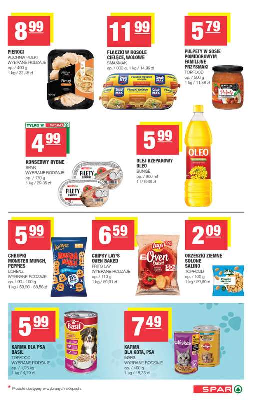 SPAR - gazetka promocyjna Gazetka Spar od środy 08.04 do niedzieli 19.04 - strona 5
