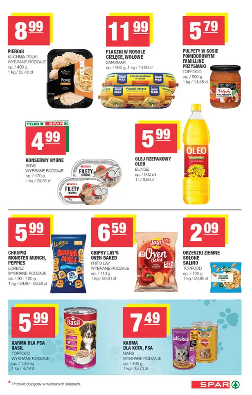 SPAR - gazetka promocyjna Gazetka Spar od środy 08.04 do niedzieli 19.04 - strona 5