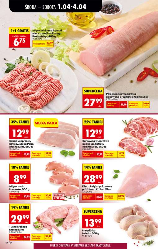 Biedronka - gazetka promocyjna Od środy od środy 01.04 do środy 08.04 - strona 34