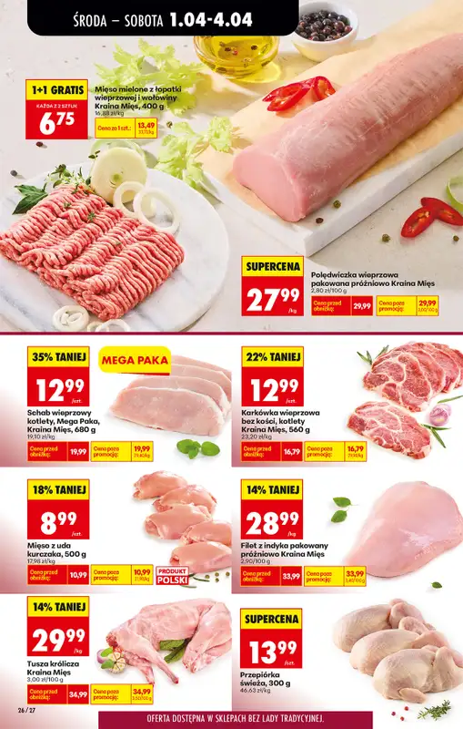 Biedronka - gazetka promocyjna Od środy od środy 01.04 do środy 08.04 - strona 34