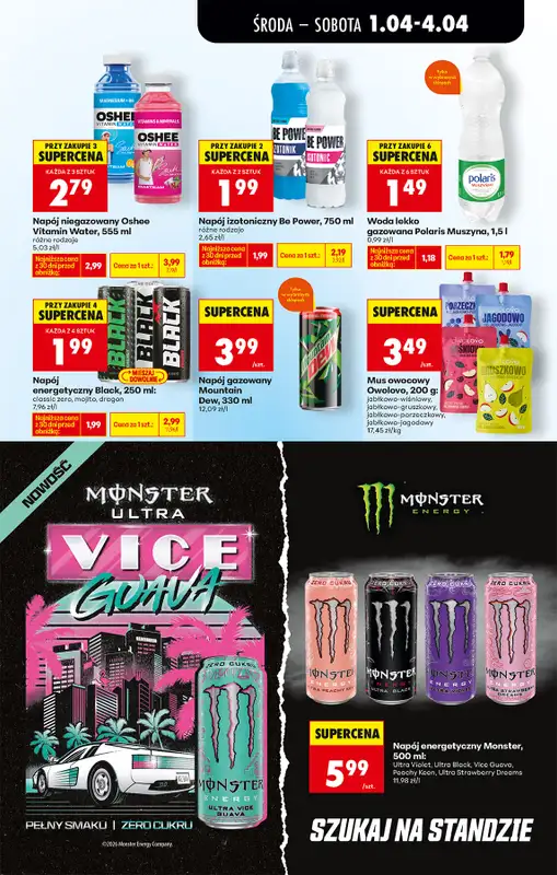 Biedronka - gazetka promocyjna Od środy, Z ladą tradycyjną od środy 01.04 do środy 08.04 - strona 65