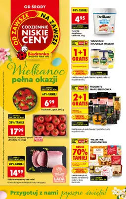 Biedronka - gazetka promocyjna Od środy, Z ladą tradycyjną od środy 01.04 do środy 08.04