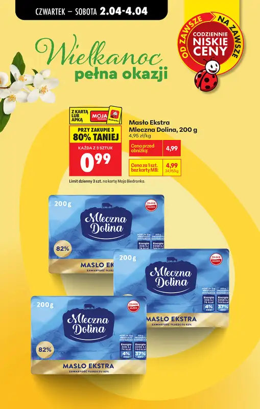 Biedronka - gazetka promocyjna Od środy, Z ladą tradycyjną od środy 01.04 do środy 08.04 - strona 5