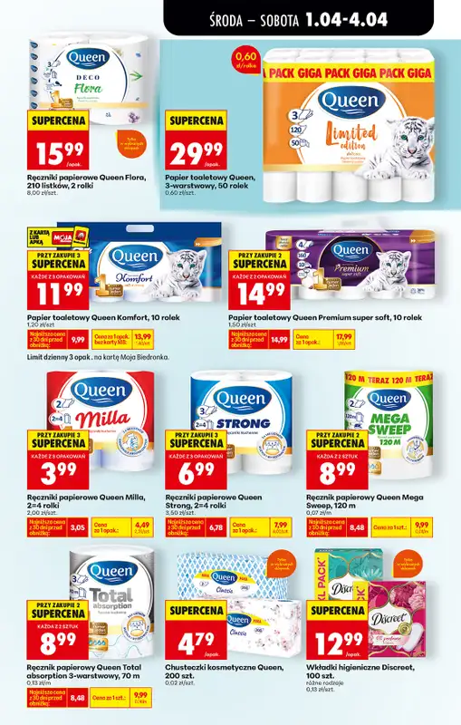 Biedronka - gazetka promocyjna Od środy, Z ladą tradycyjną od środy 01.04 do środy 08.04 - strona 71