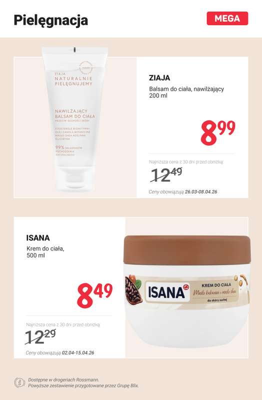 Rossmann - gazetka promocyjna MEGA PROMOCJE  do środy 08.04 - strona 5