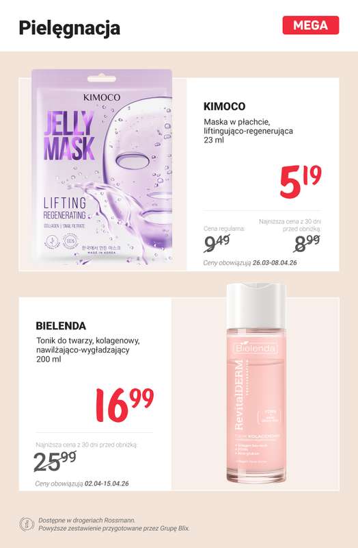 Rossmann - gazetka promocyjna MEGA PROMOCJE  do środy 08.04 - strona 7