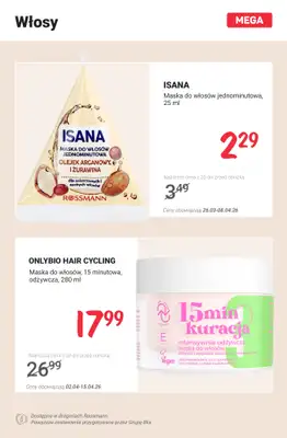 Rossmann - gazetka promocyjna MEGA PROMOCJE  do środy 08.04 - strona 6