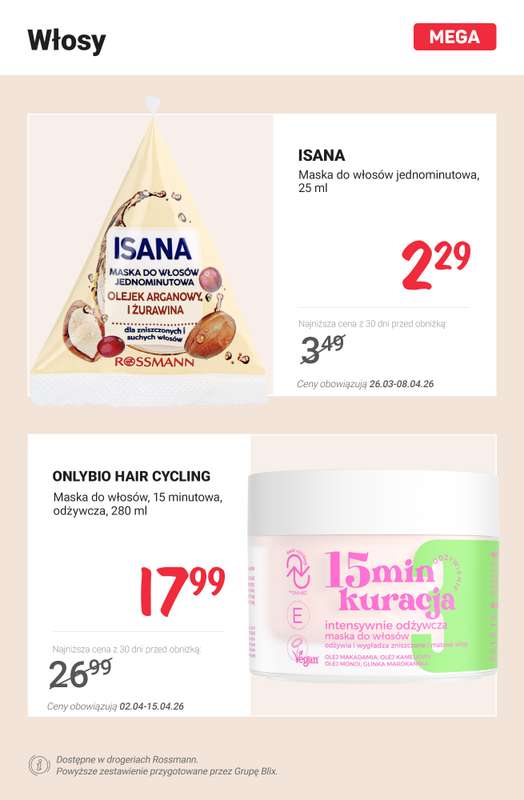 Rossmann - gazetka promocyjna MEGA PROMOCJE  do środy 08.04 - strona 6