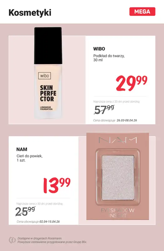 Rossmann - gazetka promocyjna MEGA PROMOCJE   - strona 2
