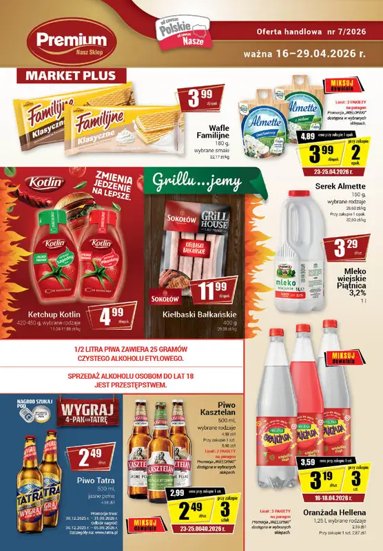 Premium Nasz Sklep - gazetka promocyjna Gazetka Market Plus  