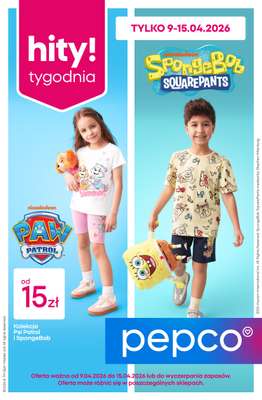 Pepco - gazetka promocyjna Gazetka od czwartku 09.04 do środy 15.04