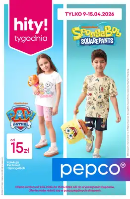 Pepco - gazetka promocyjna Gazetka od czwartku 09.04 do środy 15.04
