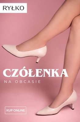 Ryłko - gazetka promocyjna Damskie czółenka na obcasie od czwartku 02.04 