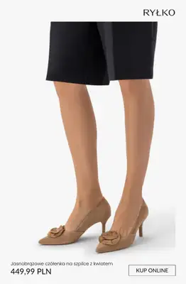 Ryłko - gazetka promocyjna Damskie czółenka na obcasie od czwartku 02.04  - strona 8