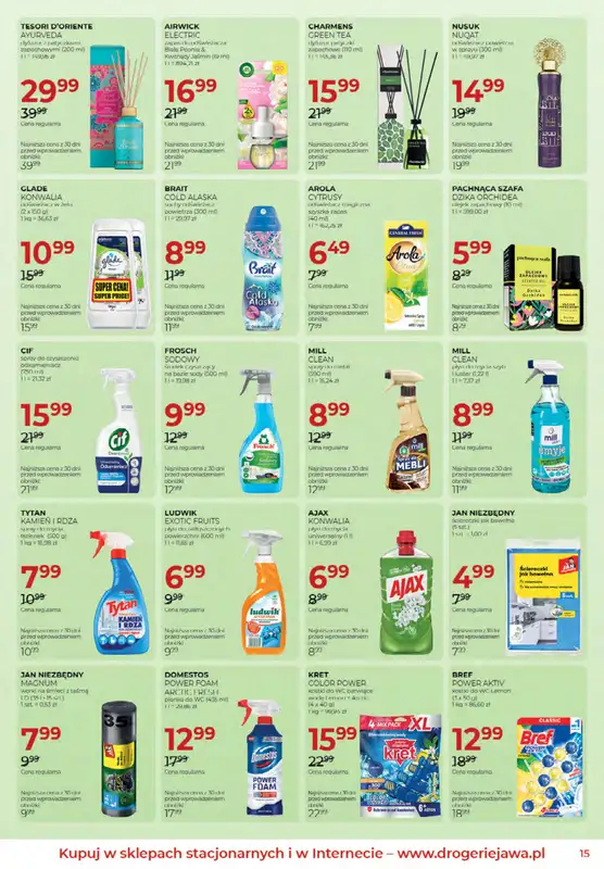 Drogerie Jawa - gazetka promocyjna Gazetka od czwartku 02.04 do poniedziałku 04.05 - strona 15