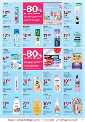 Drogerie Jawa - gazetka promocyjna Gazetka od czwartku 02.04 do poniedziałku 04.05 - strona 13