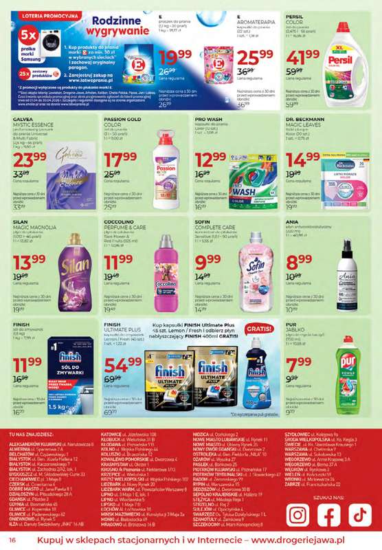 Drogerie Jawa - gazetka promocyjna Gazetka od czwartku 02.04 do poniedziałku 04.05 - strona 16