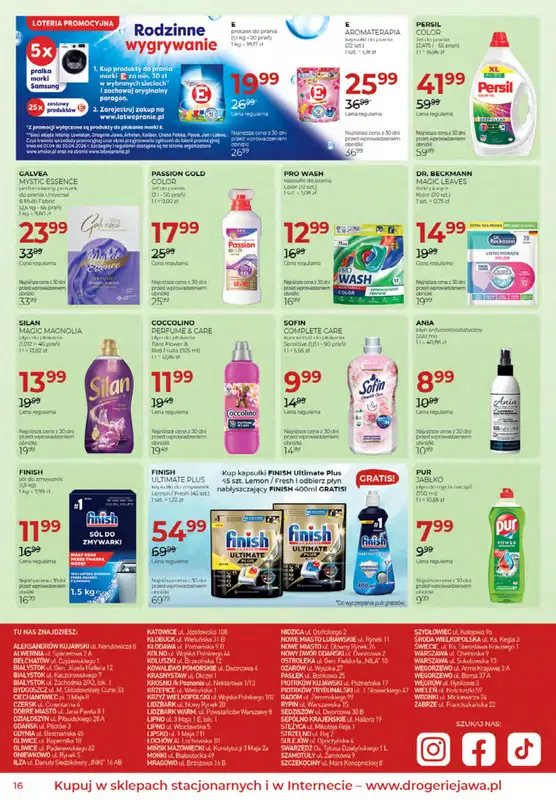 Drogerie Jawa - gazetka promocyjna Gazetka od czwartku 02.04 do poniedziałku 04.05 - strona 16