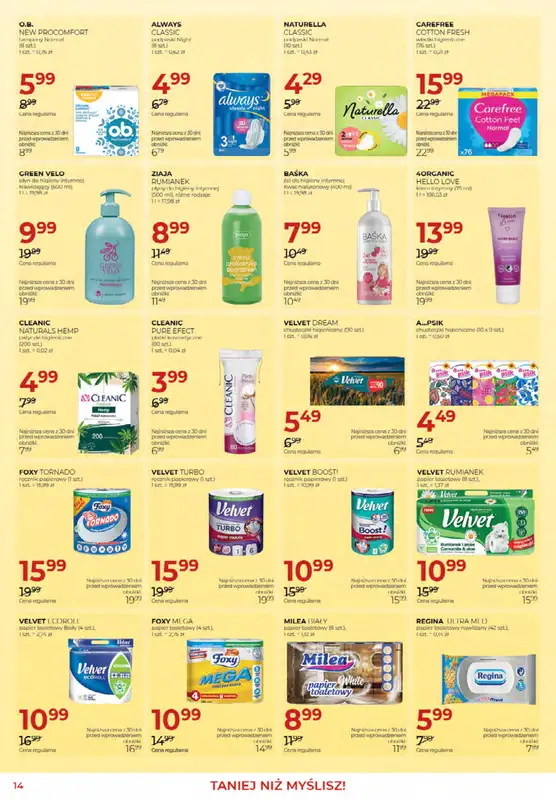 Drogerie Jawa - gazetka promocyjna Gazetka od czwartku 02.04 do poniedziałku 04.05 - strona 14