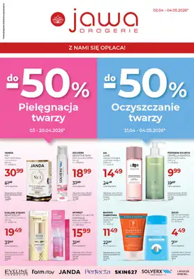 Drogerie Jawa - gazetka promocyjna Gazetka od czwartku 02.04 do poniedziałku 04.05