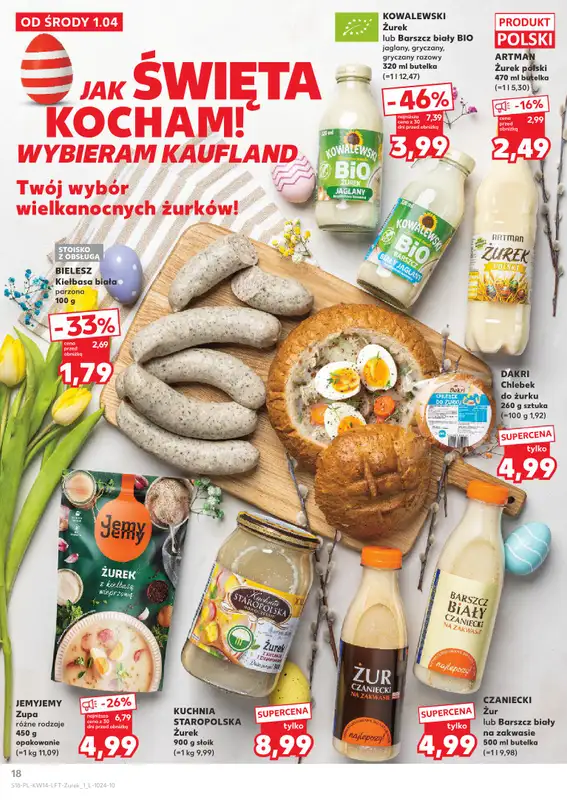 Kaufland - gazetka promocyjna Gazetka Tygodnia od środy 01.04 do środy 08.04 - strona 18