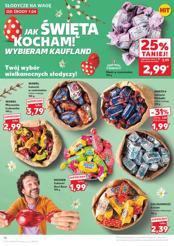 Kaufland - gazetka promocyjna Gazetka Tygodnia od środy 01.04 do środy 08.04 - strona 14