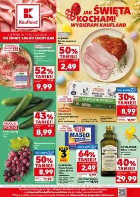 Kaufland - gazetka promocyjna Gazetka Tygodnia od środy 01.04 do środy 08.04
