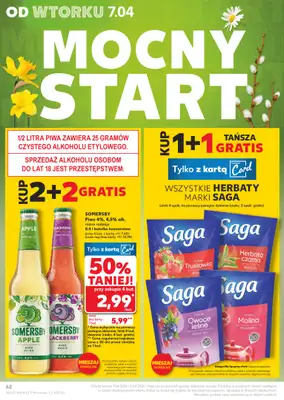 Kaufland - gazetka promocyjna Gazetka Tygodnia od środy 01.04 do środy 08.04 - strona 62