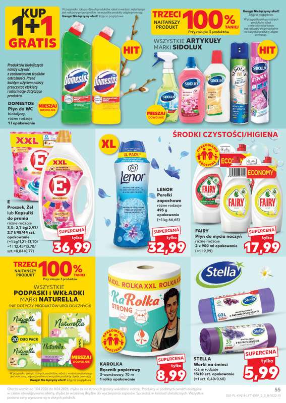 Kaufland - gazetka promocyjna Gazetka Tygodnia od środy 01.04 do środy 08.04 - strona 55