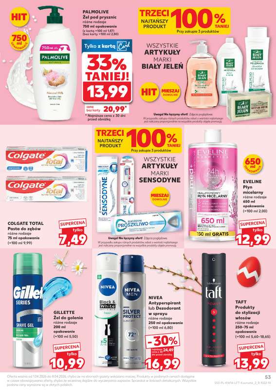Kaufland - gazetka promocyjna Gazetka Tygodnia od środy 01.04 do środy 08.04 - strona 53