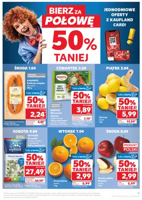 Kaufland - gazetka promocyjna Gazetka Tygodnia od środy 01.04 do środy 08.04 - strona 9