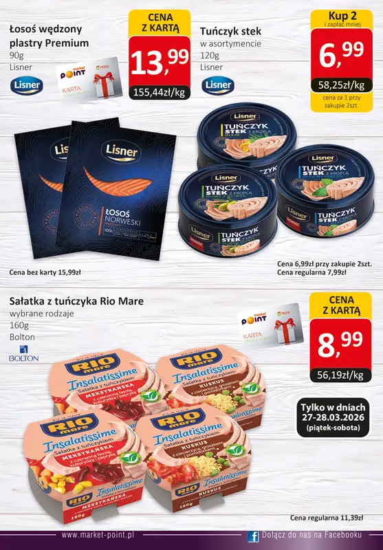 Market Point - gazetka promocyjna Gazetka weekendowa od czwartku 02.04 do soboty 04.04 - strona 4