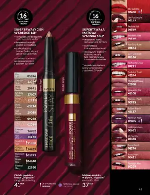 AVON - gazetka promocyjna Katalog Kwiecień 2026 od czwartku 02.04 do czwartku 30.04 - strona 41