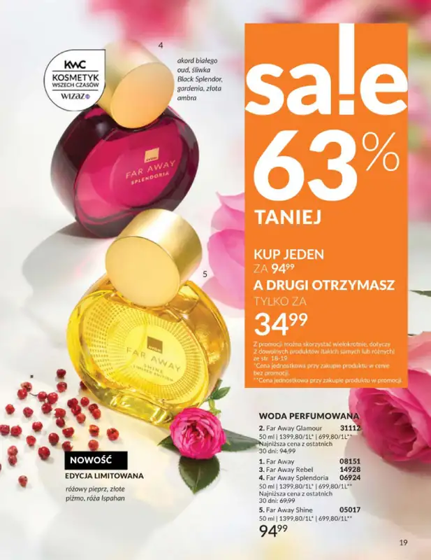 AVON - gazetka promocyjna Katalog Kwiecień 2026 od czwartku 02.04 do czwartku 30.04 - strona 19