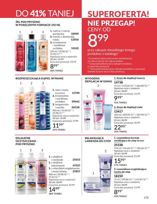 AVON - gazetka promocyjna Katalog Kwiecień 2026 od czwartku 02.04 do czwartku 30.04 - strona 169