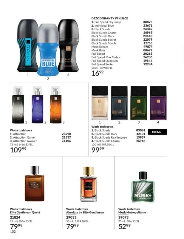 AVON - gazetka promocyjna Katalog Kwiecień 2026 od czwartku 02.04 do czwartku 30.04 - strona 100