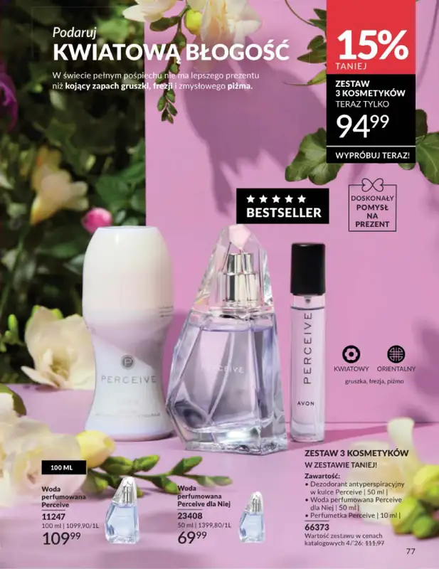 AVON - gazetka promocyjna Katalog Kwiecień 2026 od czwartku 02.04 do czwartku 30.04 - strona 77