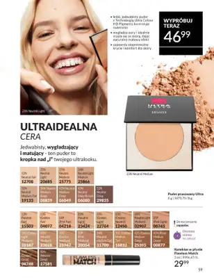 AVON - gazetka promocyjna Katalog Kwiecień 2026 od czwartku 02.04 do czwartku 30.04 - strona 59