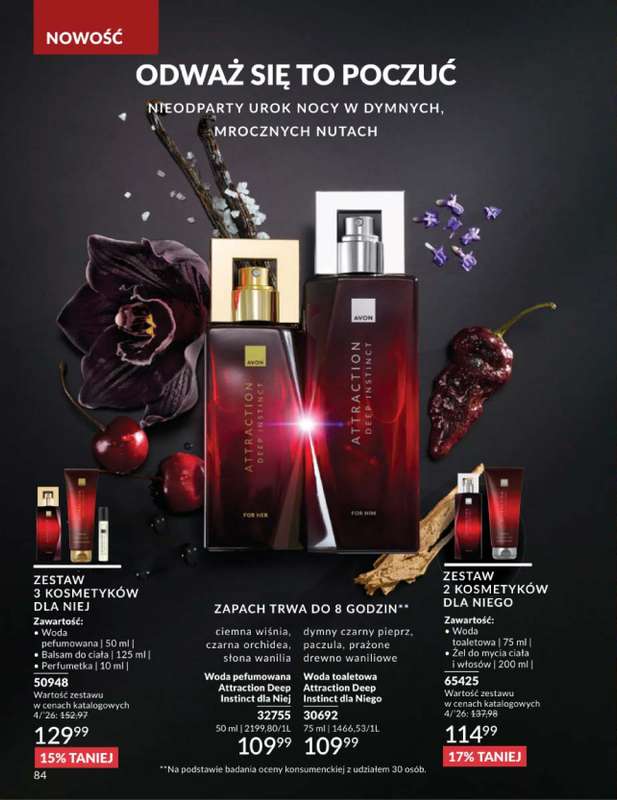 AVON - gazetka promocyjna Katalog Kwiecień 2026 od czwartku 02.04 do czwartku 30.04 - strona 84