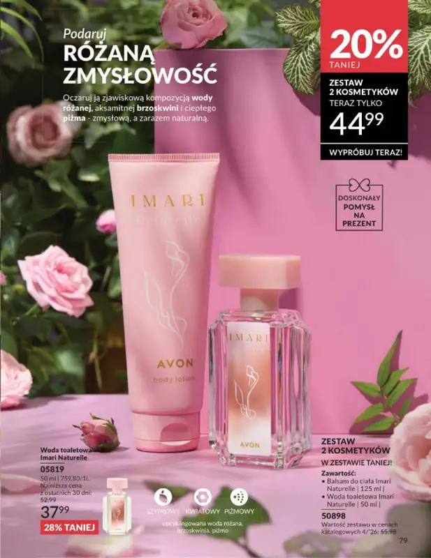 AVON - gazetka promocyjna Katalog Kwiecień 2026 od czwartku 02.04 do czwartku 30.04 - strona 79