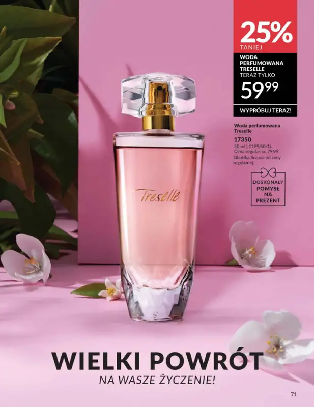 AVON - gazetka promocyjna Katalog Kwiecień 2026 od czwartku 02.04 do czwartku 30.04 - strona 71