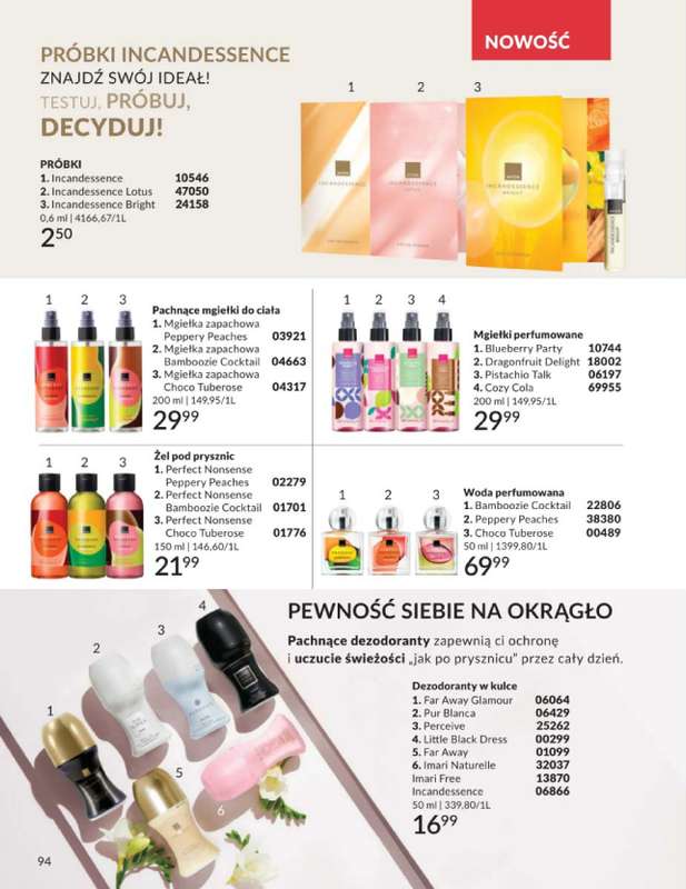 AVON - gazetka promocyjna Katalog Kwiecień 2026 od czwartku 02.04 do czwartku 30.04 - strona 92