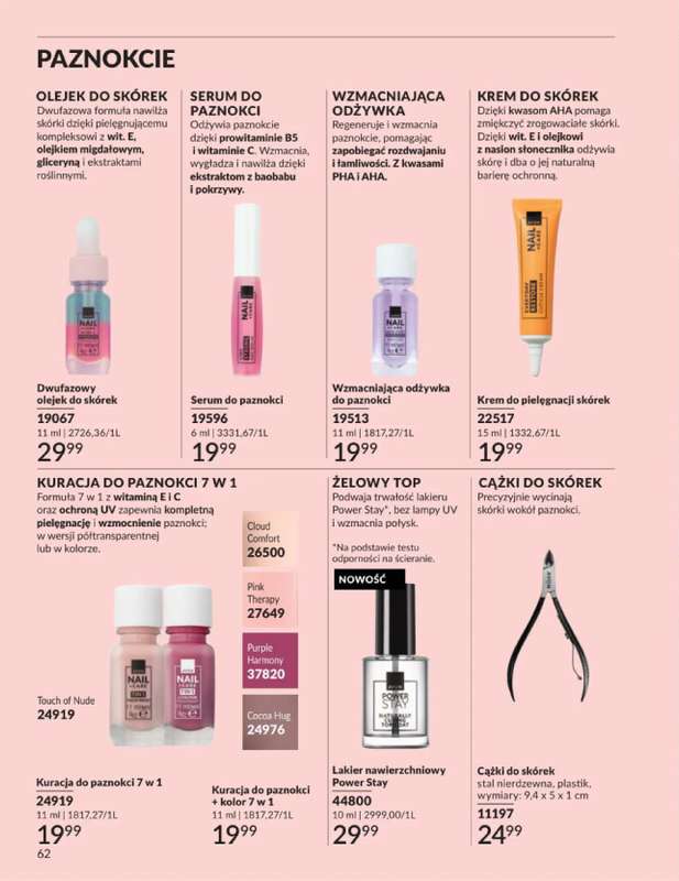 AVON - gazetka promocyjna Katalog Kwiecień 2026 od czwartku 02.04 do czwartku 30.04 - strona 62
