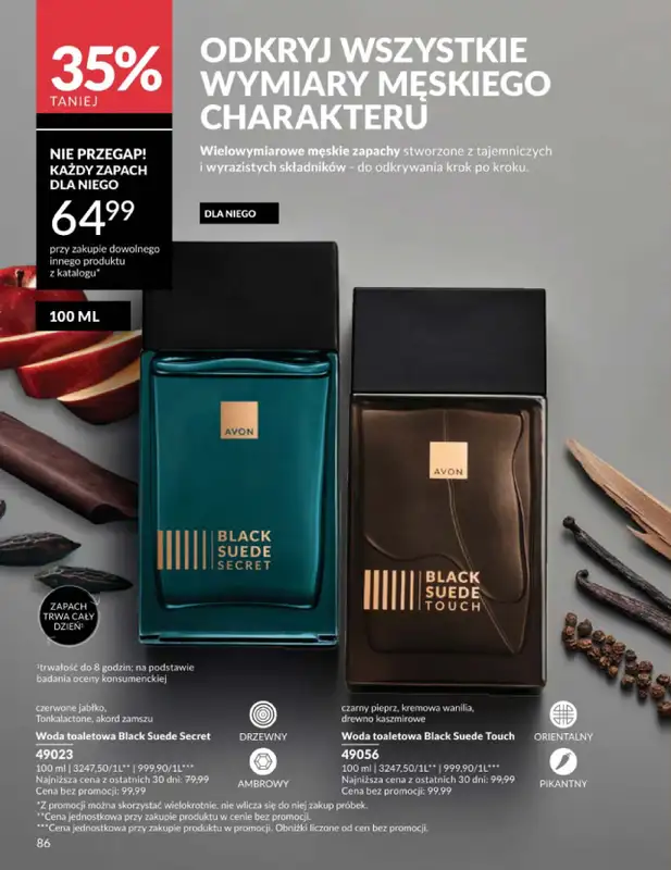 AVON - gazetka promocyjna Katalog Kwiecień 2026 od czwartku 02.04 do czwartku 30.04 - strona 86