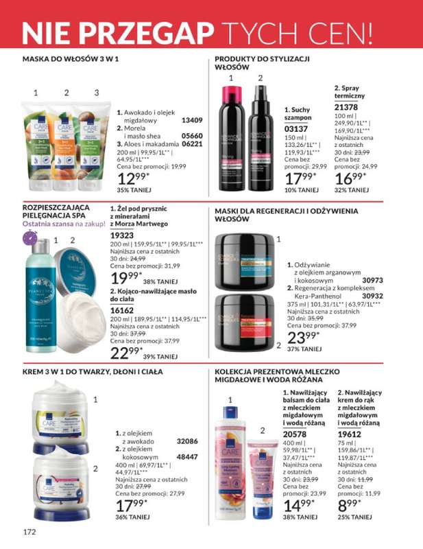 AVON - gazetka promocyjna Katalog Kwiecień 2026 od czwartku 02.04 do czwartku 30.04 - strona 168