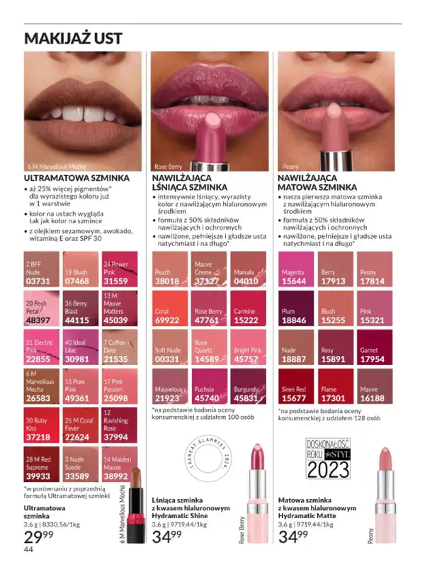 AVON - gazetka promocyjna Katalog Kwiecień 2026 od czwartku 02.04 do czwartku 30.04 - strona 44